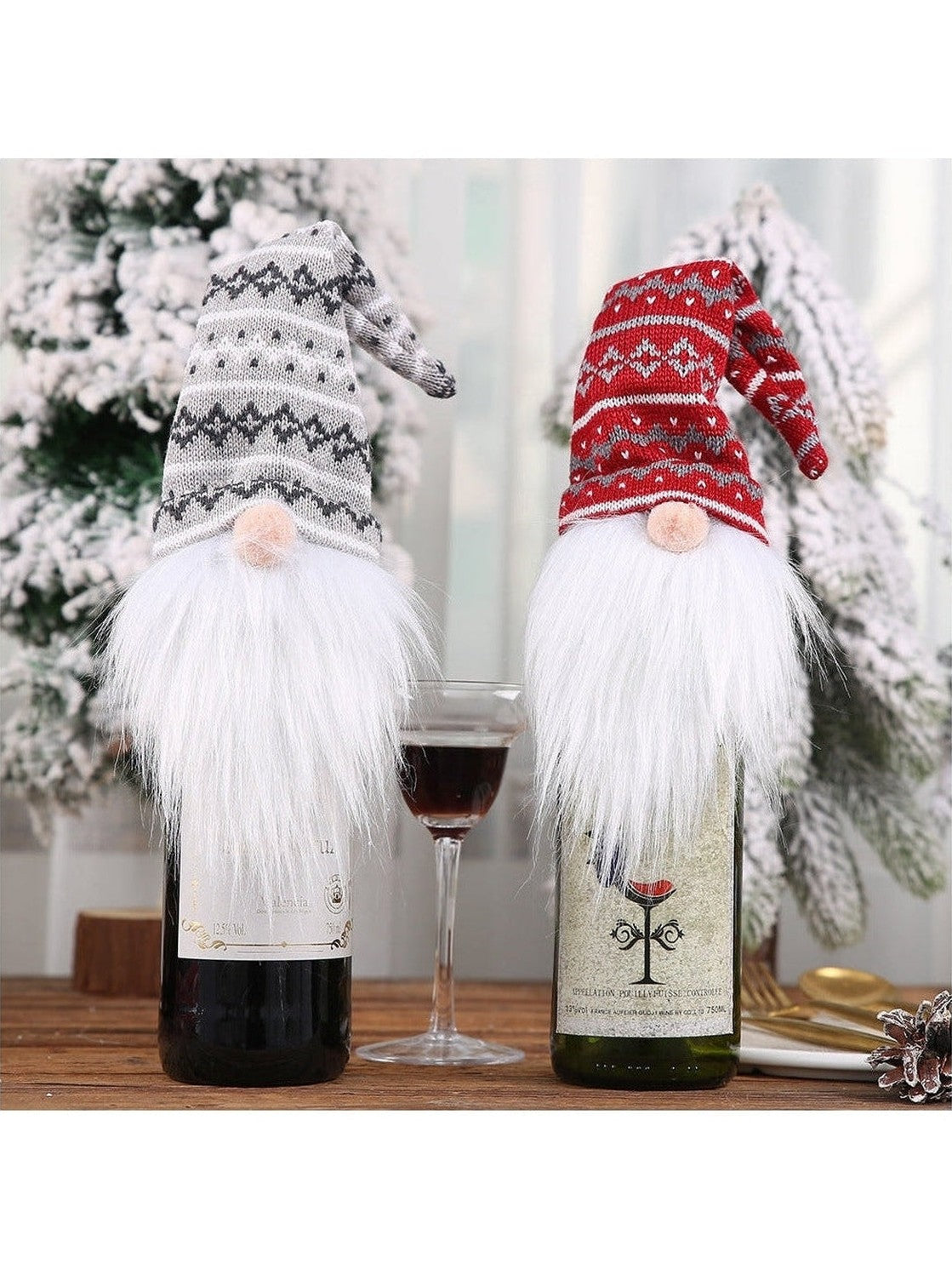 Assorted 2-Piece Wine Bottle Covers NicholesGifts