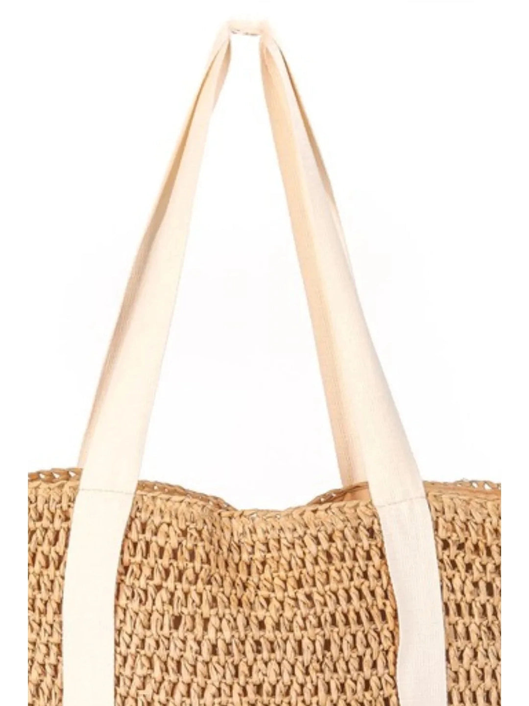 Fame Straw Braided Hat Carrier Tote Bag NicholesGifts