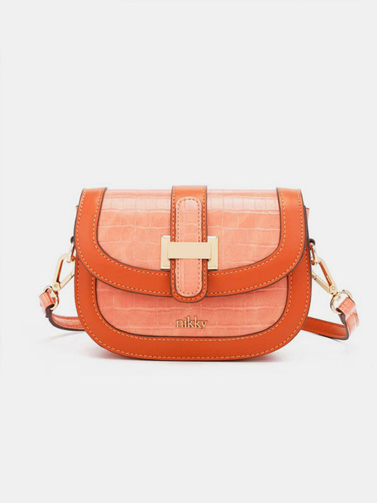 Nicole Lee USA Croc Embossed Crossbody Bag NicholesGifts