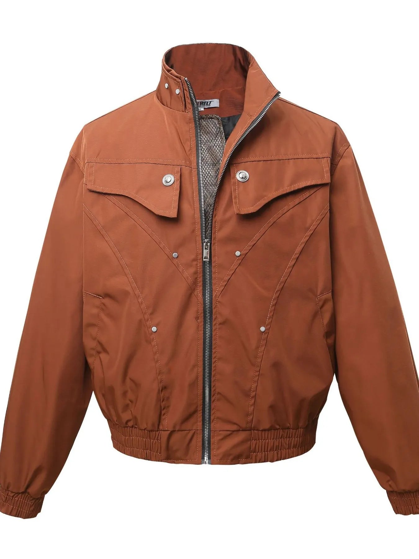 Men's Zip Up Long Sleeve Jacket Trendsi