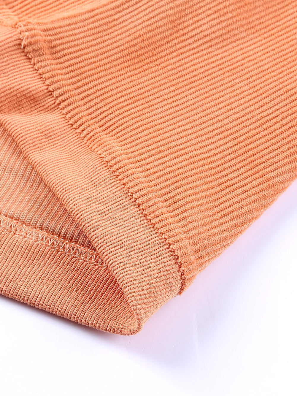 Women Football Round Neck Long Sleeve Sherbet Colored Sweatshirt