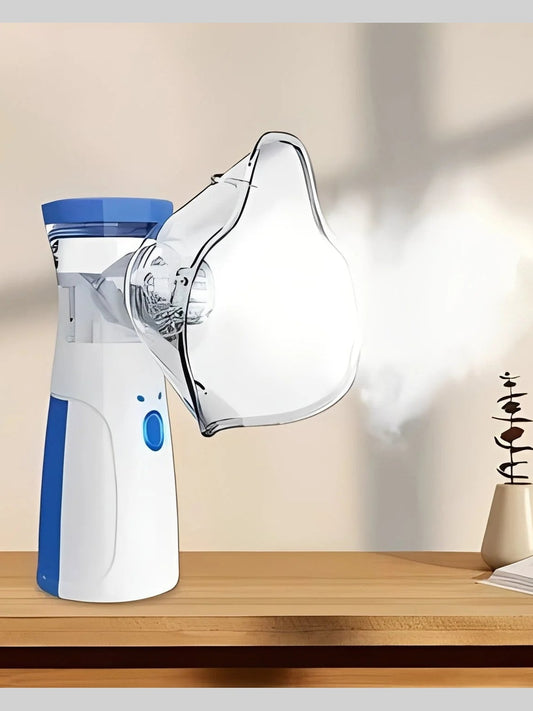 Compact USB Nebulizer for Home & Travel – Includes Dual Masks for Ultimate Convenience