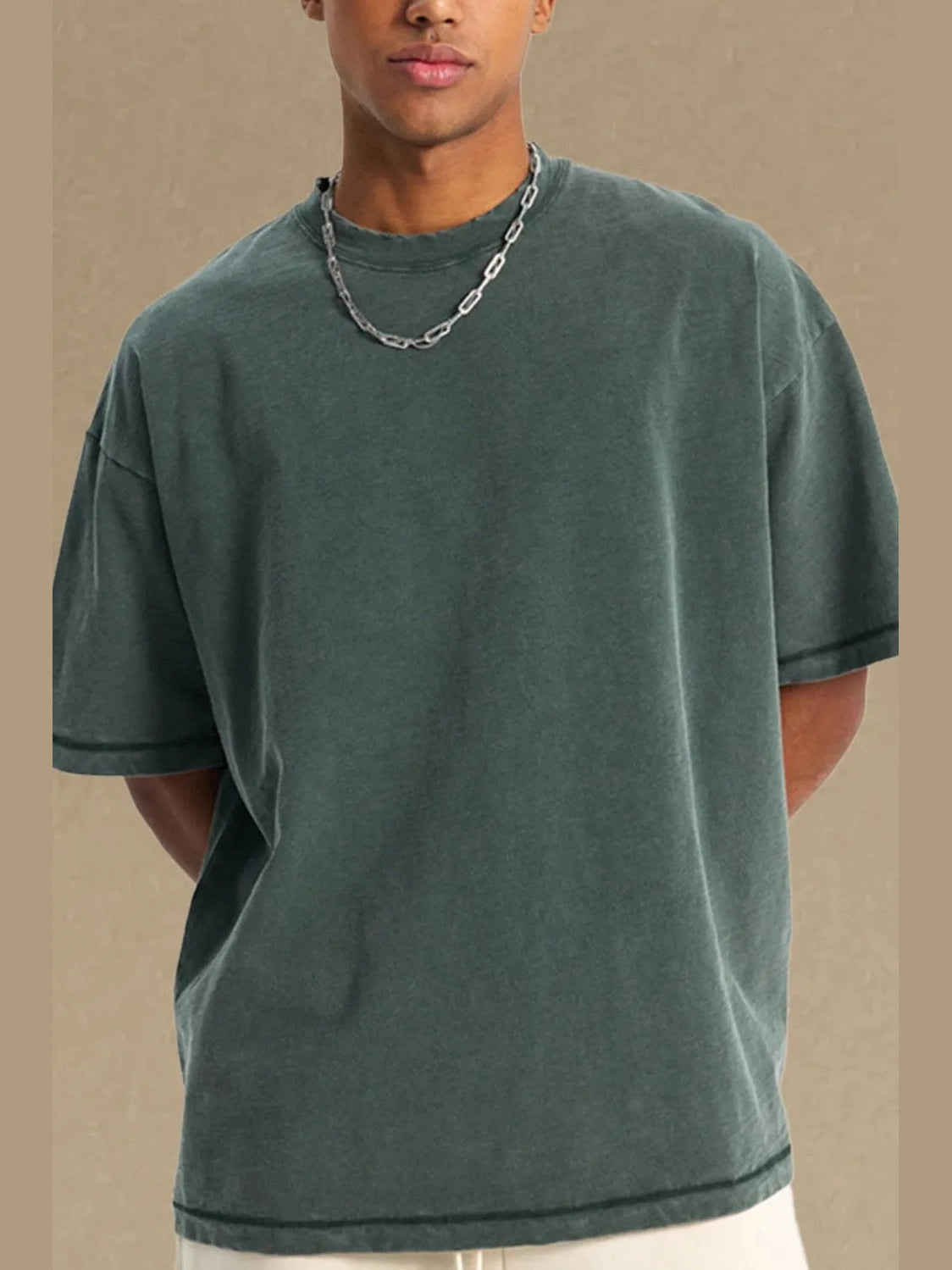 Men's Round Neck Half Sleeve T-Shirt