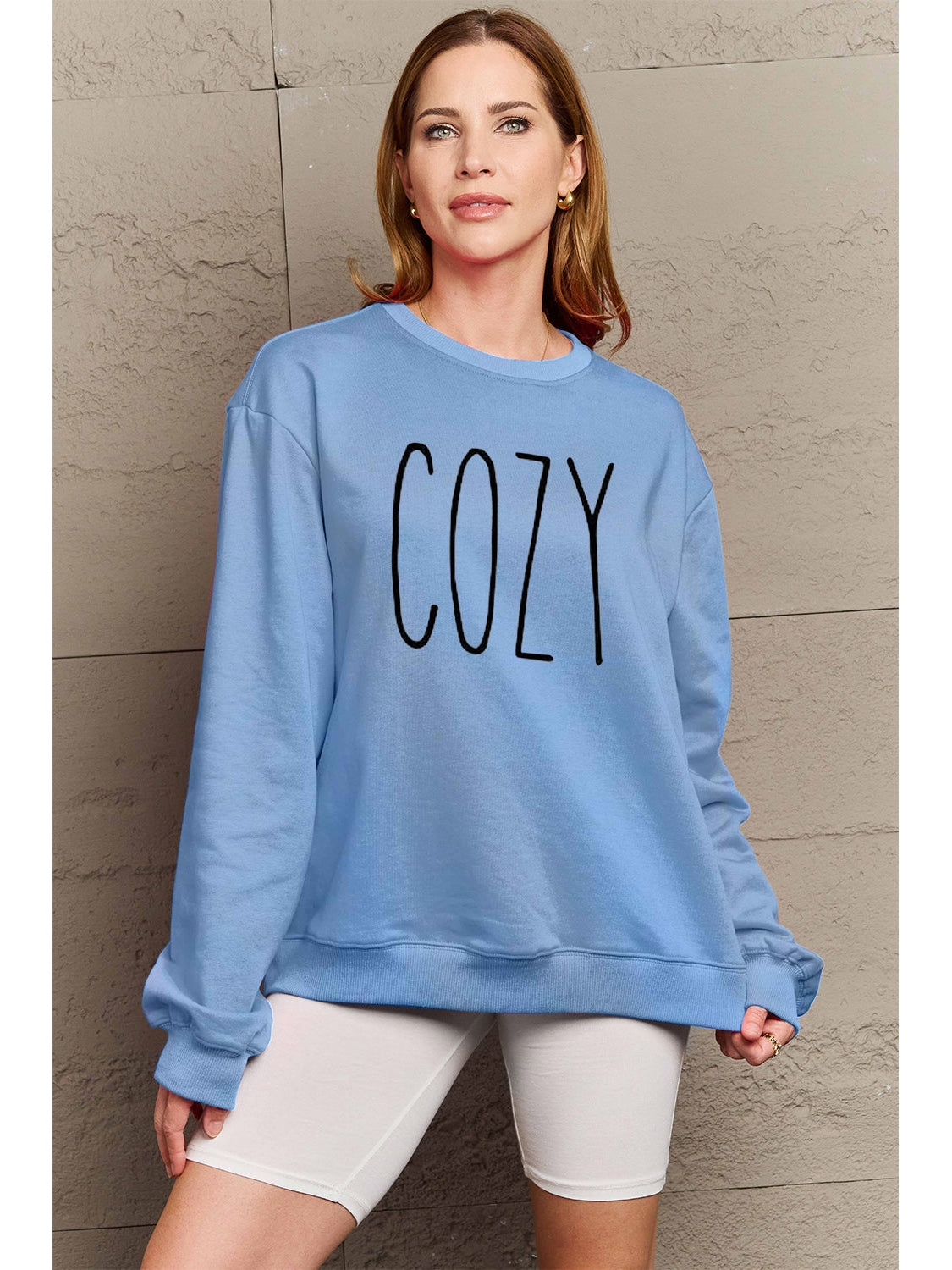 Simply Love Full Size COZY Graphic Sweatshirt NicholesGifts