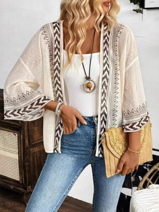 Open Front Kimono Cardigan