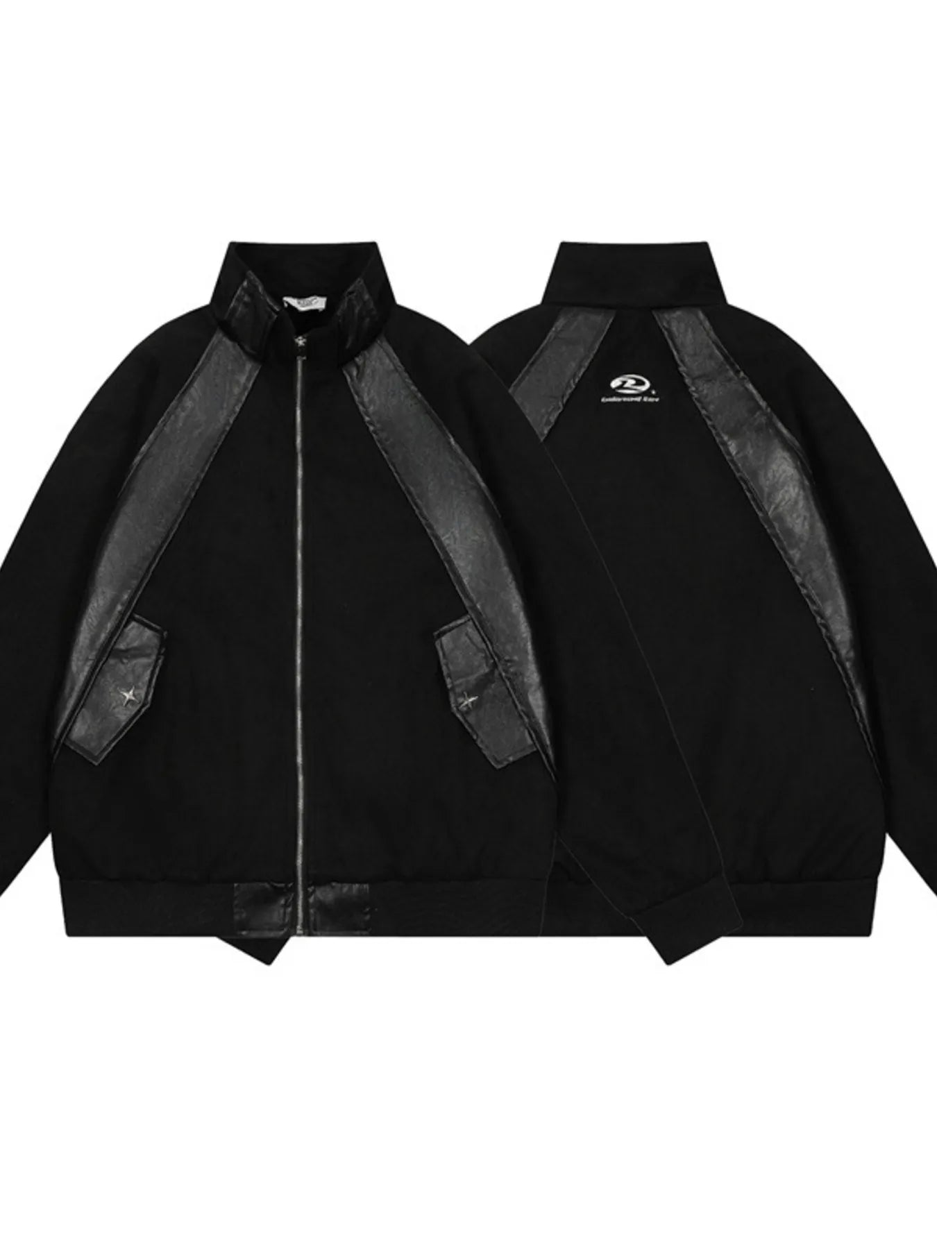 Men's Zip Up Long Sleeve Jacket Trendsi