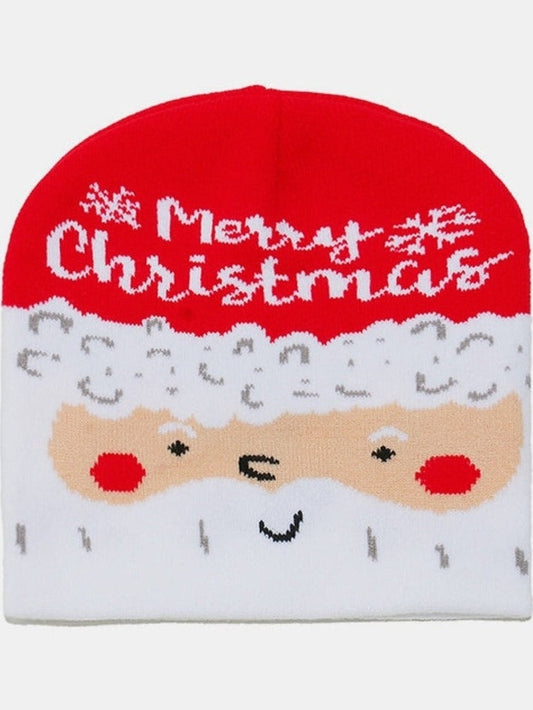 Christmas Pattern Knit Hat NicholesGifts