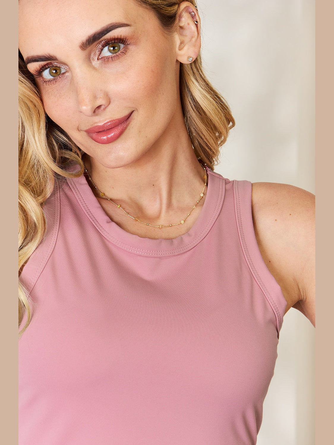 Basic Bae Full Size Round Neck Slim Tank