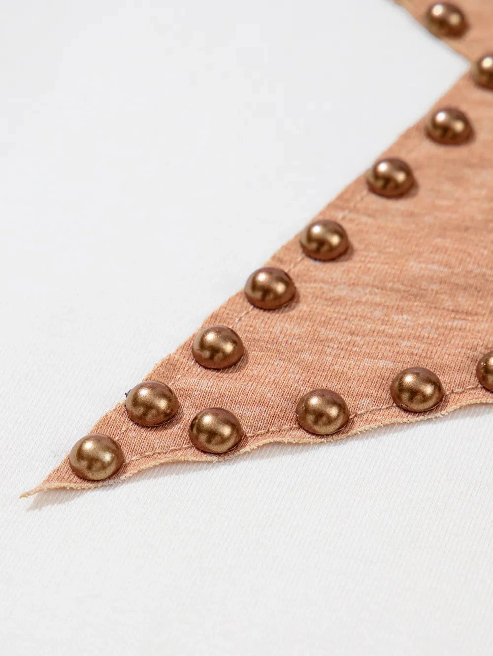 NicholesGifts Women Plus Size Studded Star Round Neck Long Sleeve Blouse NicholesGifts