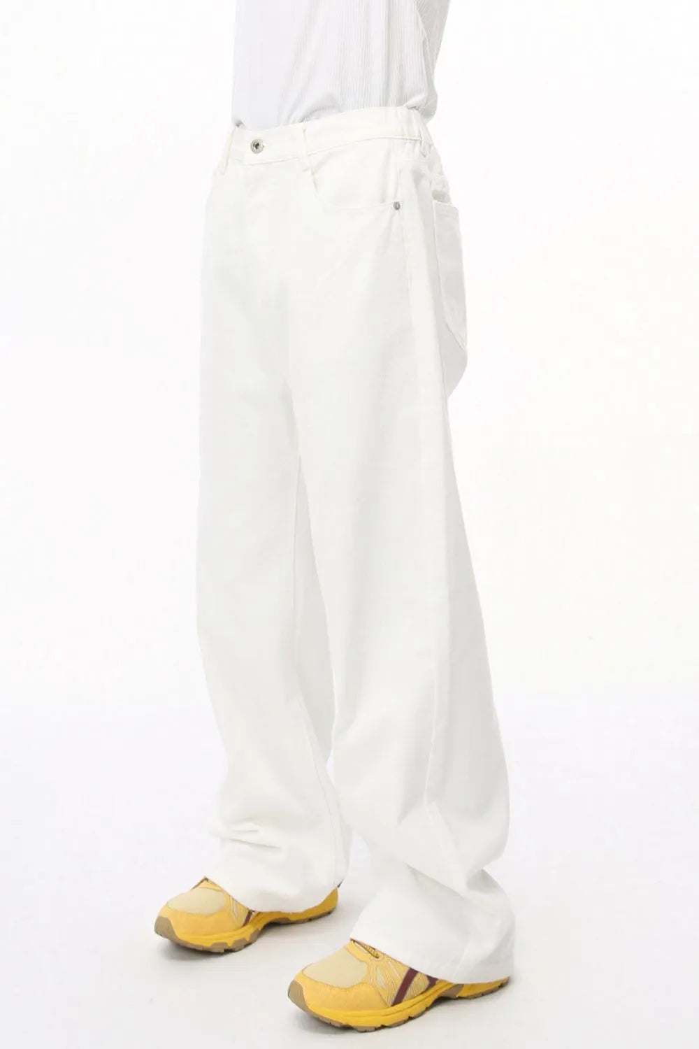 Wide Leg Jeans with Pockets Trendsi