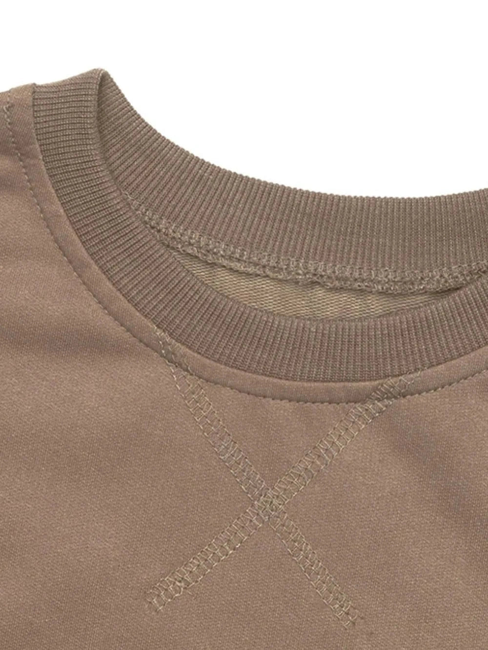 Perfee Round Neck Long Sleeve Top and Pants Set nicholesgifts