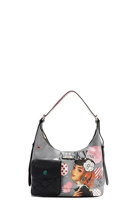 Nicole Lee USA Adjustable Strap Shoulder Bag Trendsi
