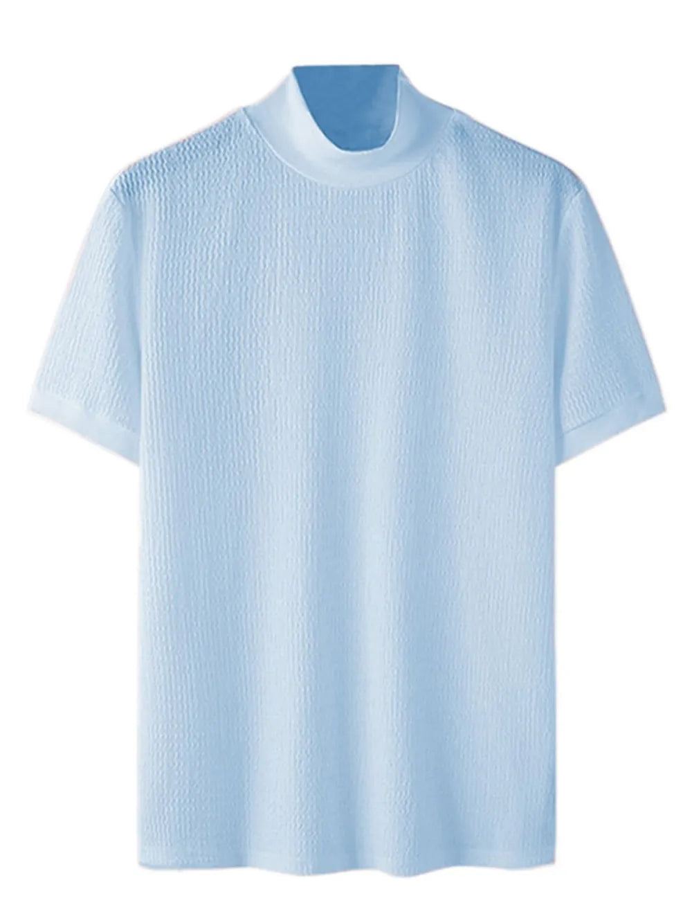 Men's Full Size Mock Neck Short Sleeve T-Shirt Plus Size NicholesGifts