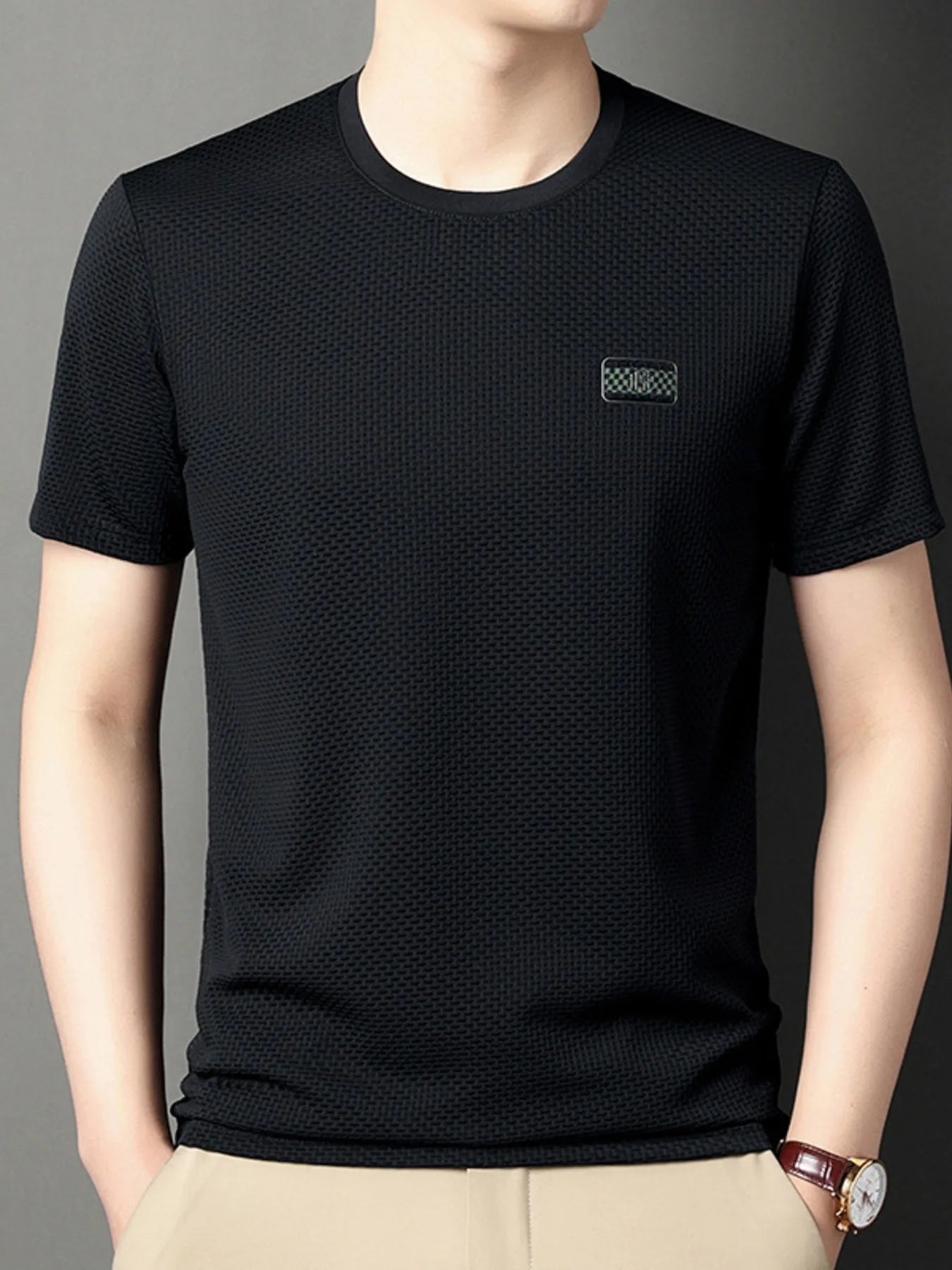 Men's Plus Size Breathable Short Sleeve T-Shirt NicholesGifts