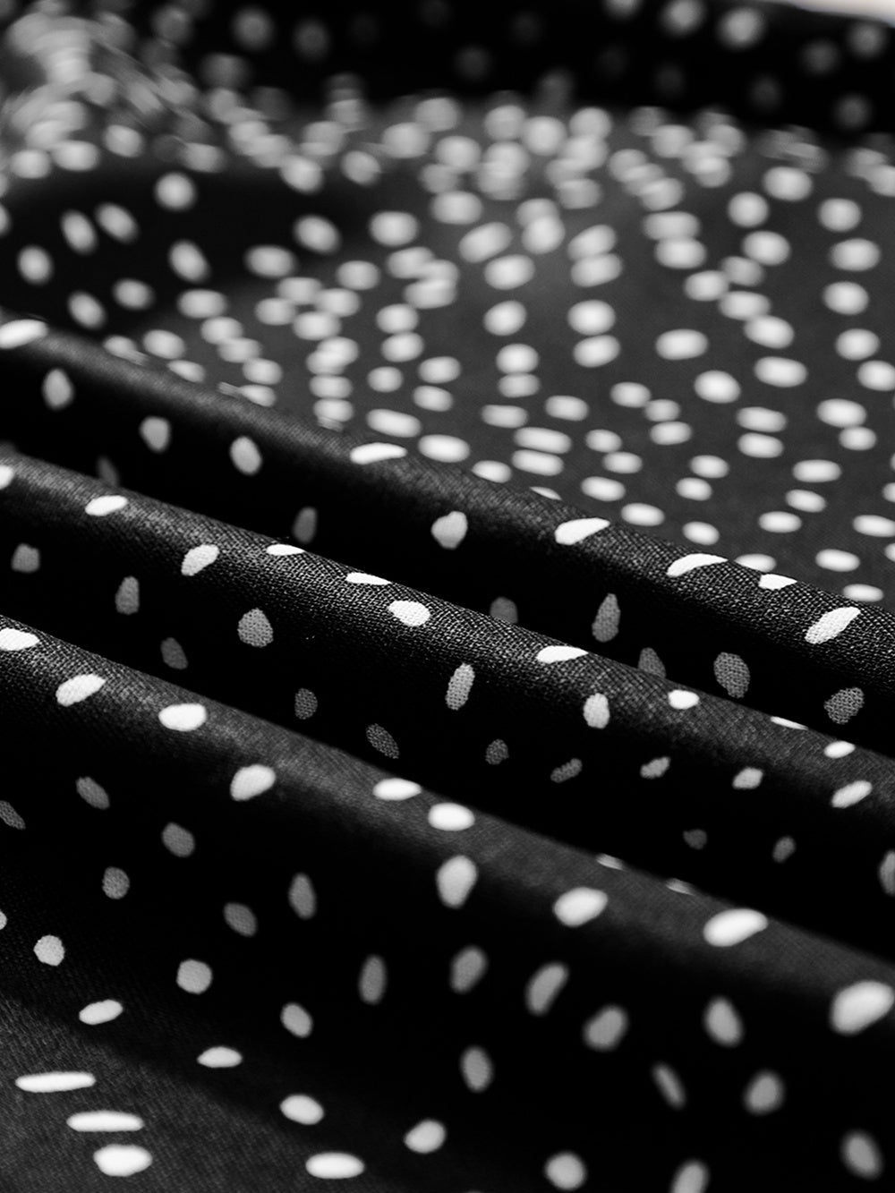 Women Ruffled Printed Round Neck Cap Sleeve Blouse