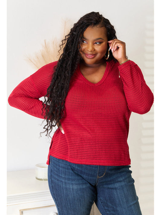 NicholesGifts Women Culture Code Full Size Wide Notch Relax Top NicholesGifts