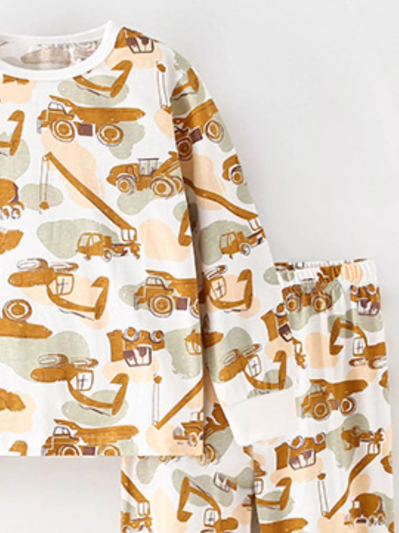 Children's Dinosaur Round Neck Top and Pants Set NicholesGifts