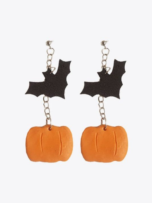 Women Halloween Theme Dangle Earrings NicholesGifts