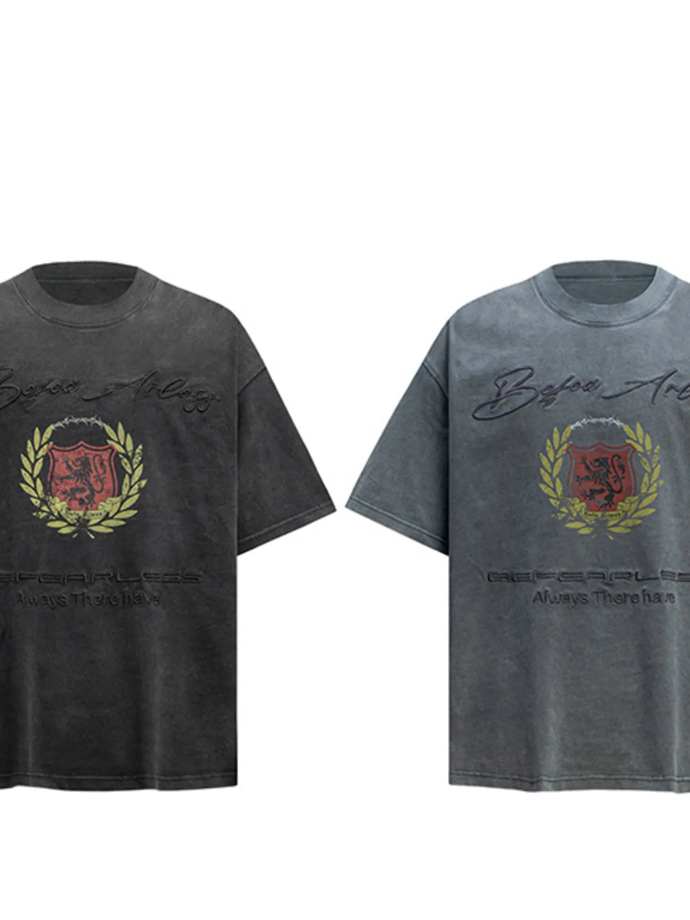 Men's Graphic Round Neck Short Sleeve T-Shirt Trendsi