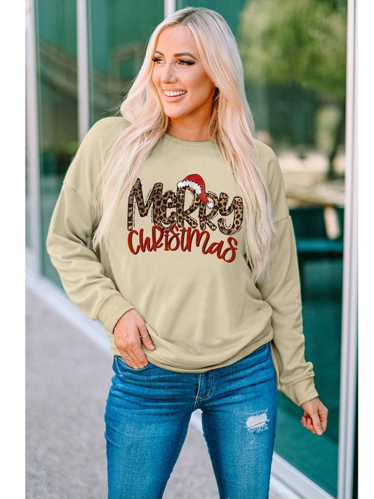 MERRY CHRISTMAS Graphic Sweatshirt