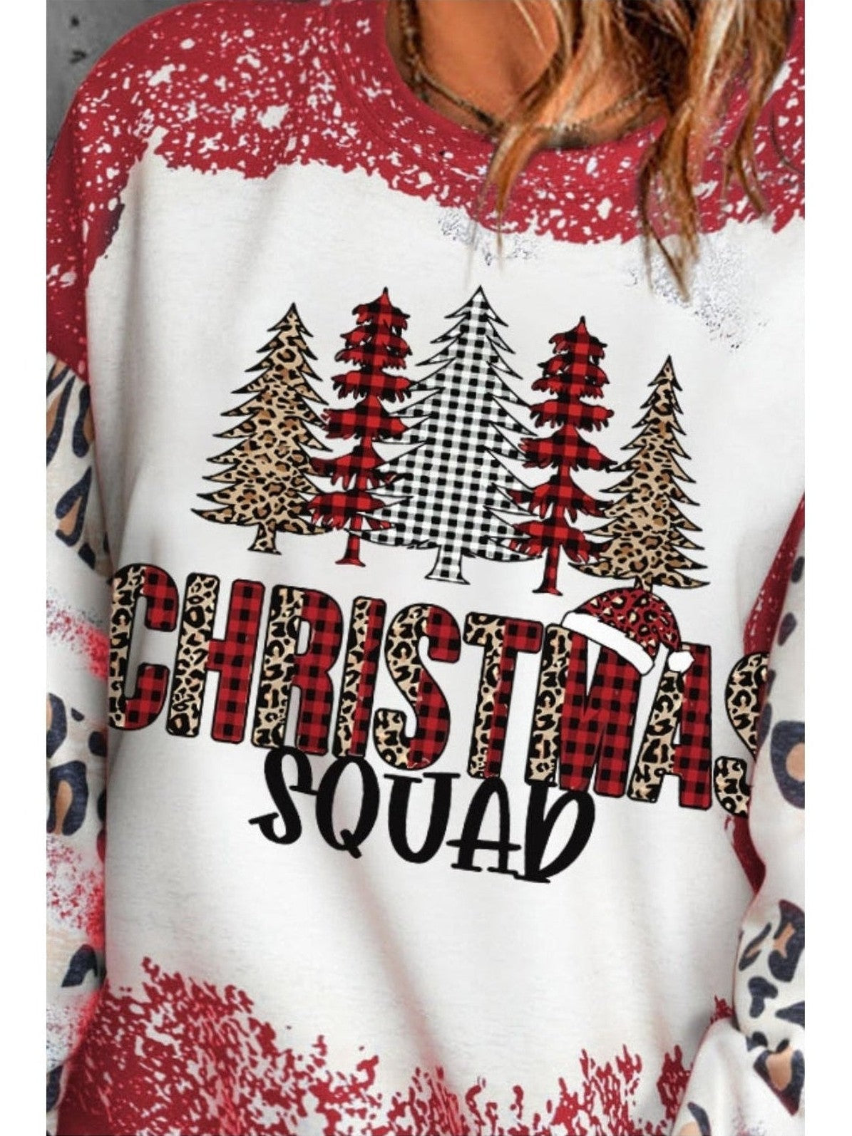 Christmas Tree Graphic Sweatshirt