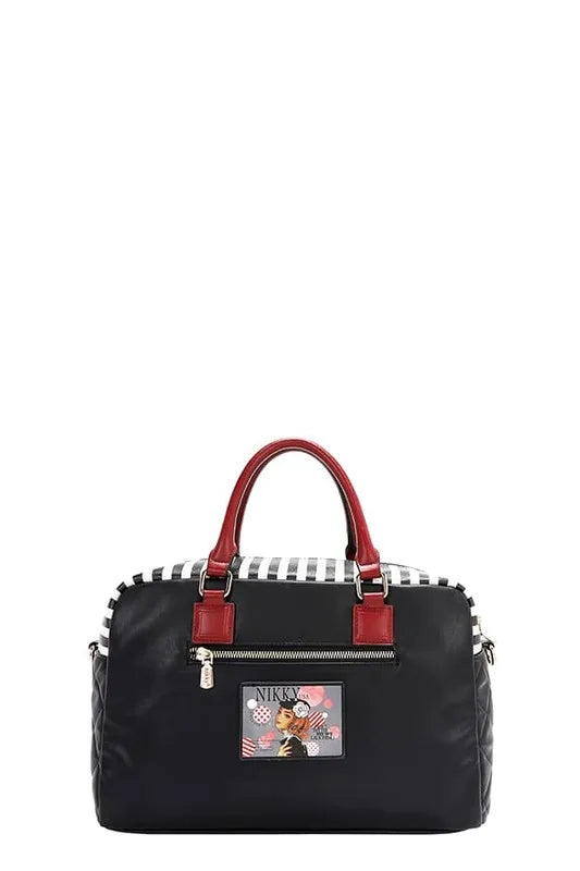 Nicole Lee USA Eco-Leather Boston Bag Trendsi