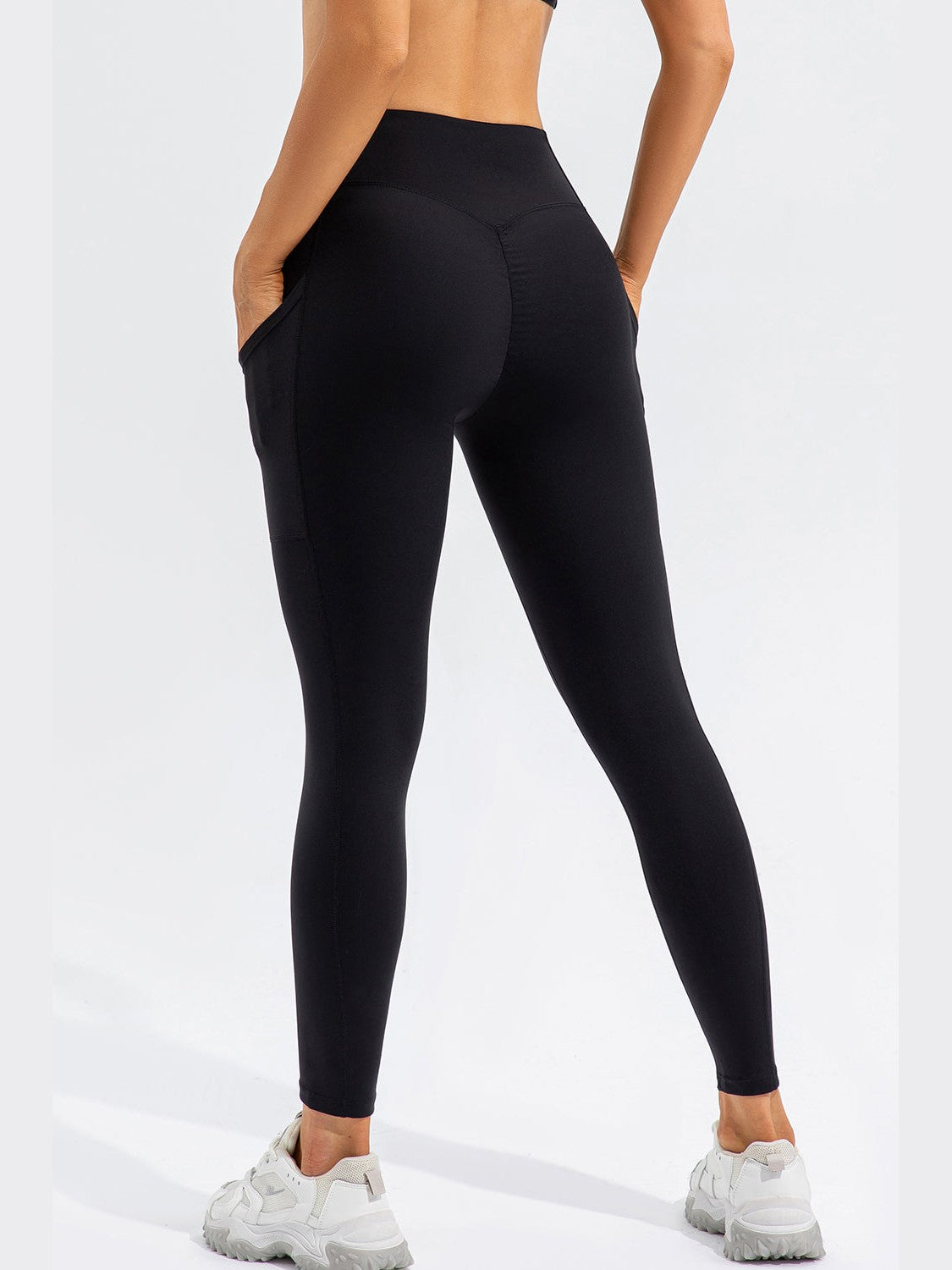 Women High Waist Active Leggings with Pockets NicholesGifts