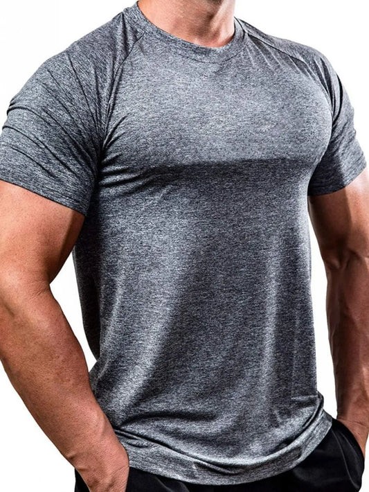 Men's Plus Size Round Neck Short Sleeve T-Shirt NicholesGifts