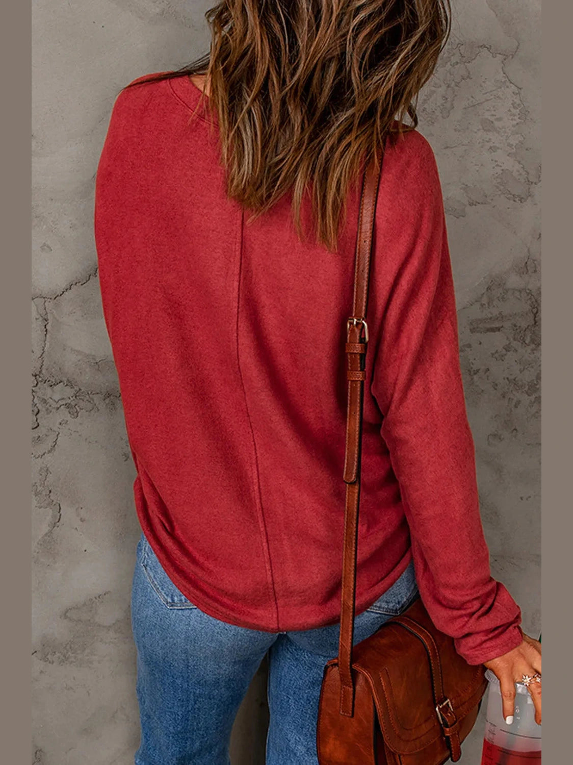 NicholesGifts Women Christmas Tree Round Neck Long Sleeve Top NicholesGifts