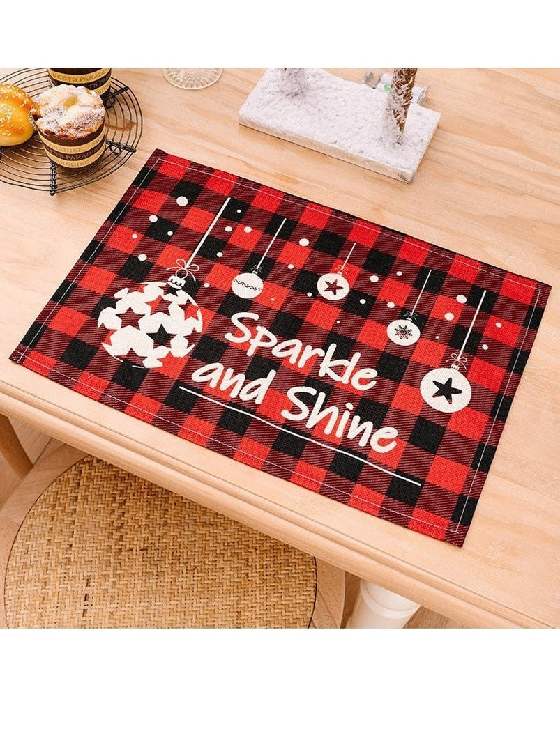 Assorted 2-Piece Plaid Placemats NicholesGifts