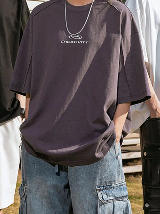 Men's Round Neck Half Sleeve T-Shirt Trendsi