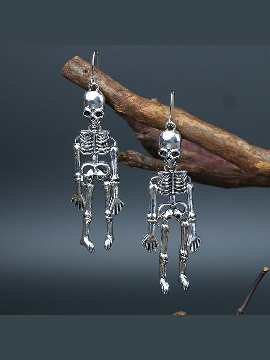 Skeleton Alloy Earrings
