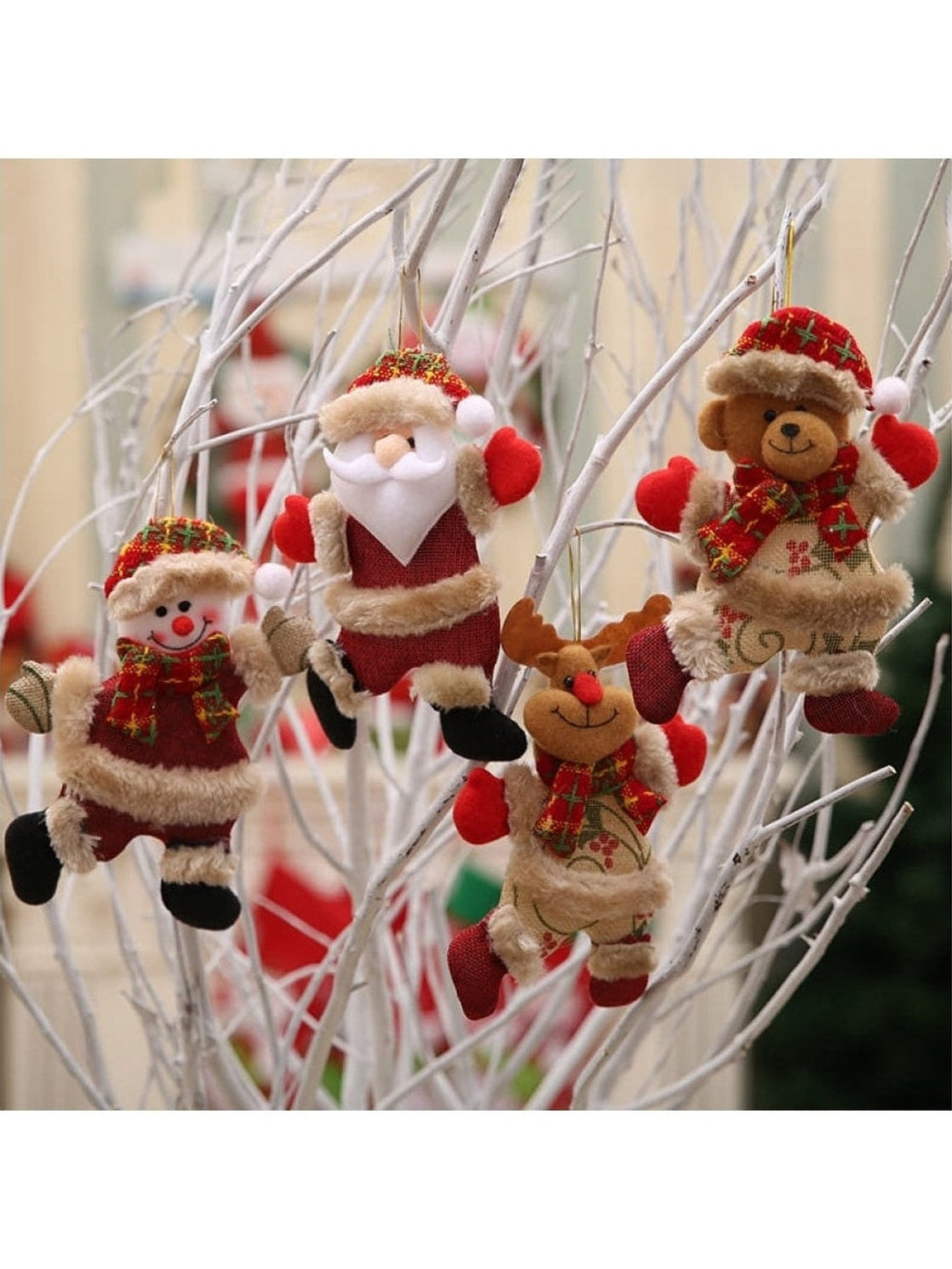 4-Piece Christmas Hanging Widgets NicholesGifts