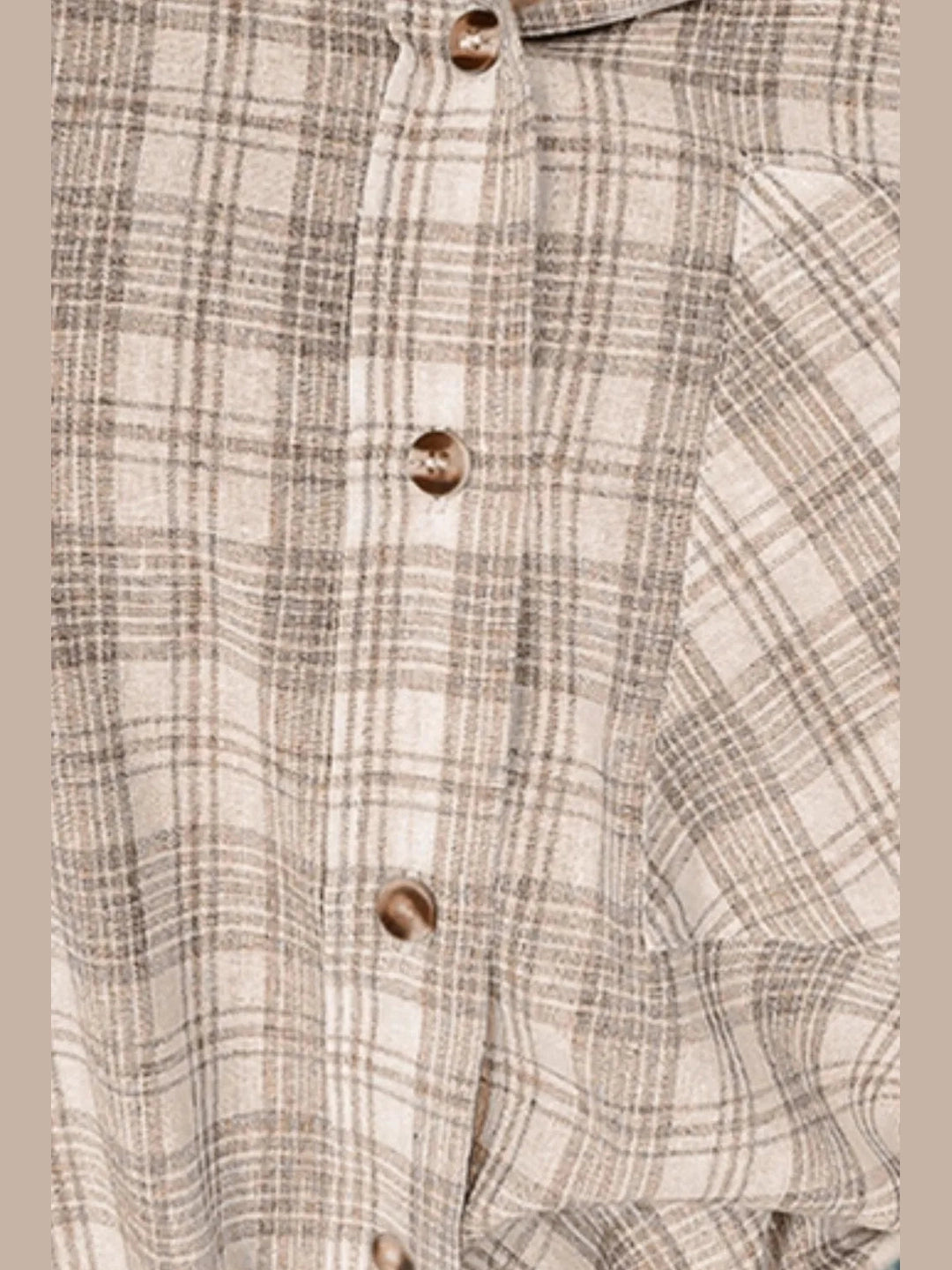 Drawstring Button Up Hooded Jacket nicholesgifts