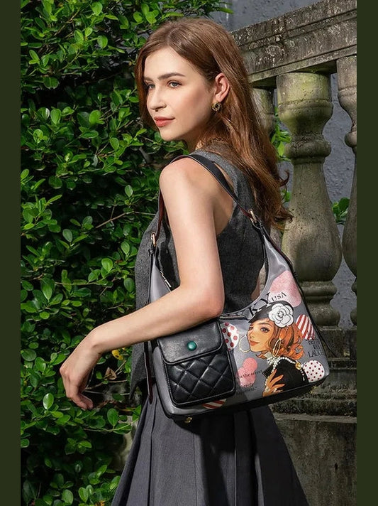 Nicole Lee USA Adjustable Strap Shoulder Bag