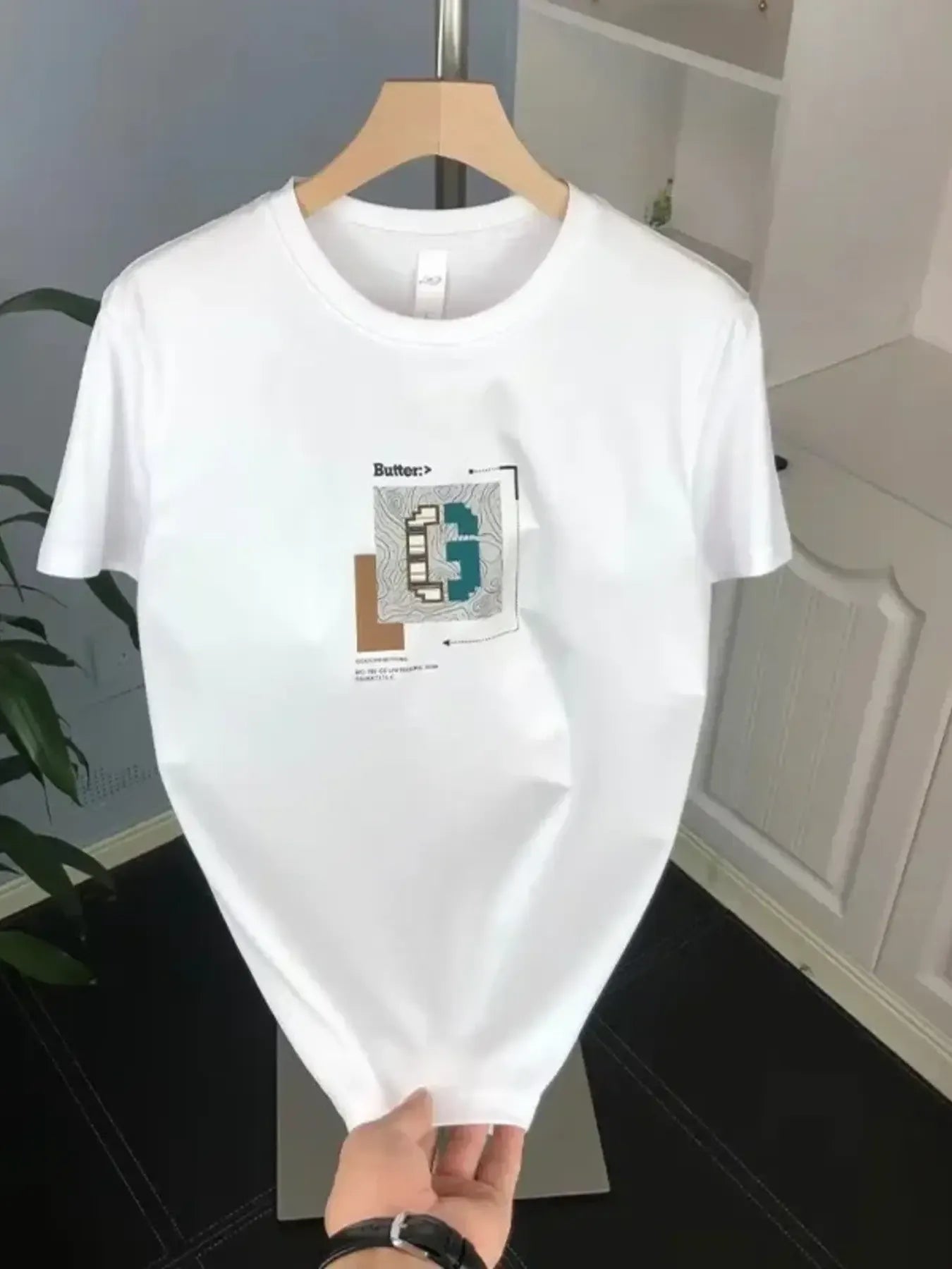 Men's Full Size Round Neck Short Sleeve T-Shirt Plus Size NicholesGifts