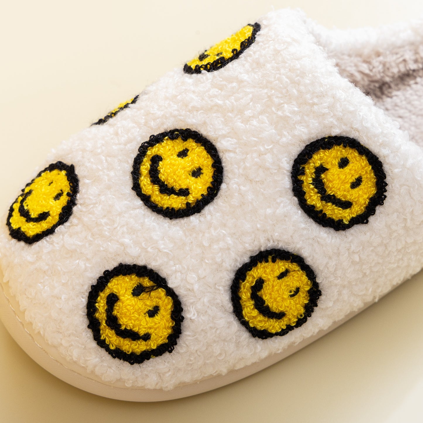 Women Melody Smiley Face Slippers NicholesGifts