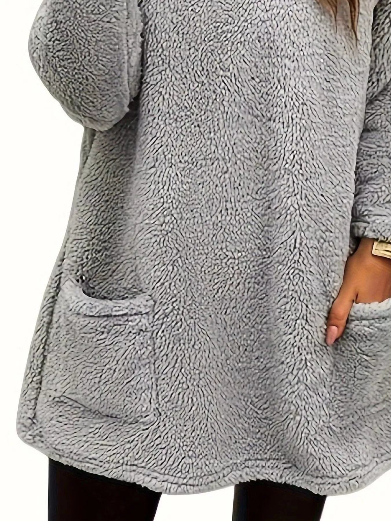Fleece Long Sleeve Sweatshirt nicholesgifts