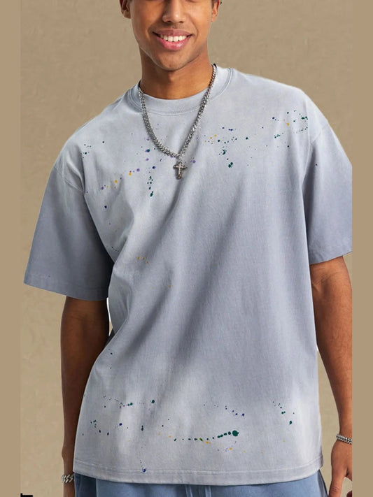 Men's Round Neck Half Sleeve T-Shirt Trendsi