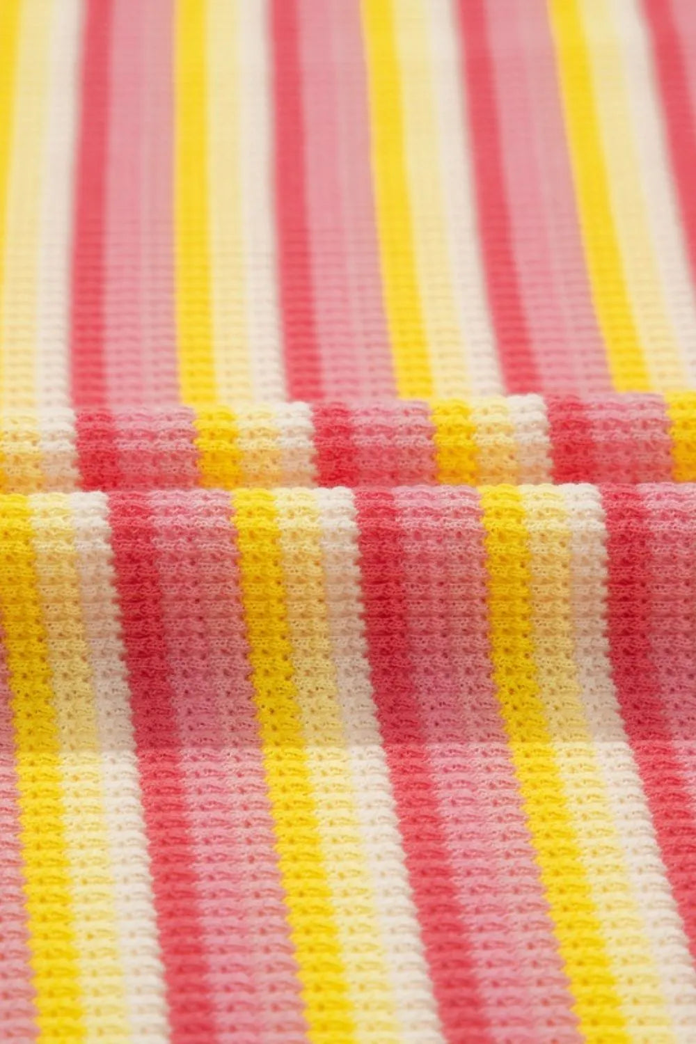 Striped Round Neck Short Sleeve Top and Pants Set NicholesGifts