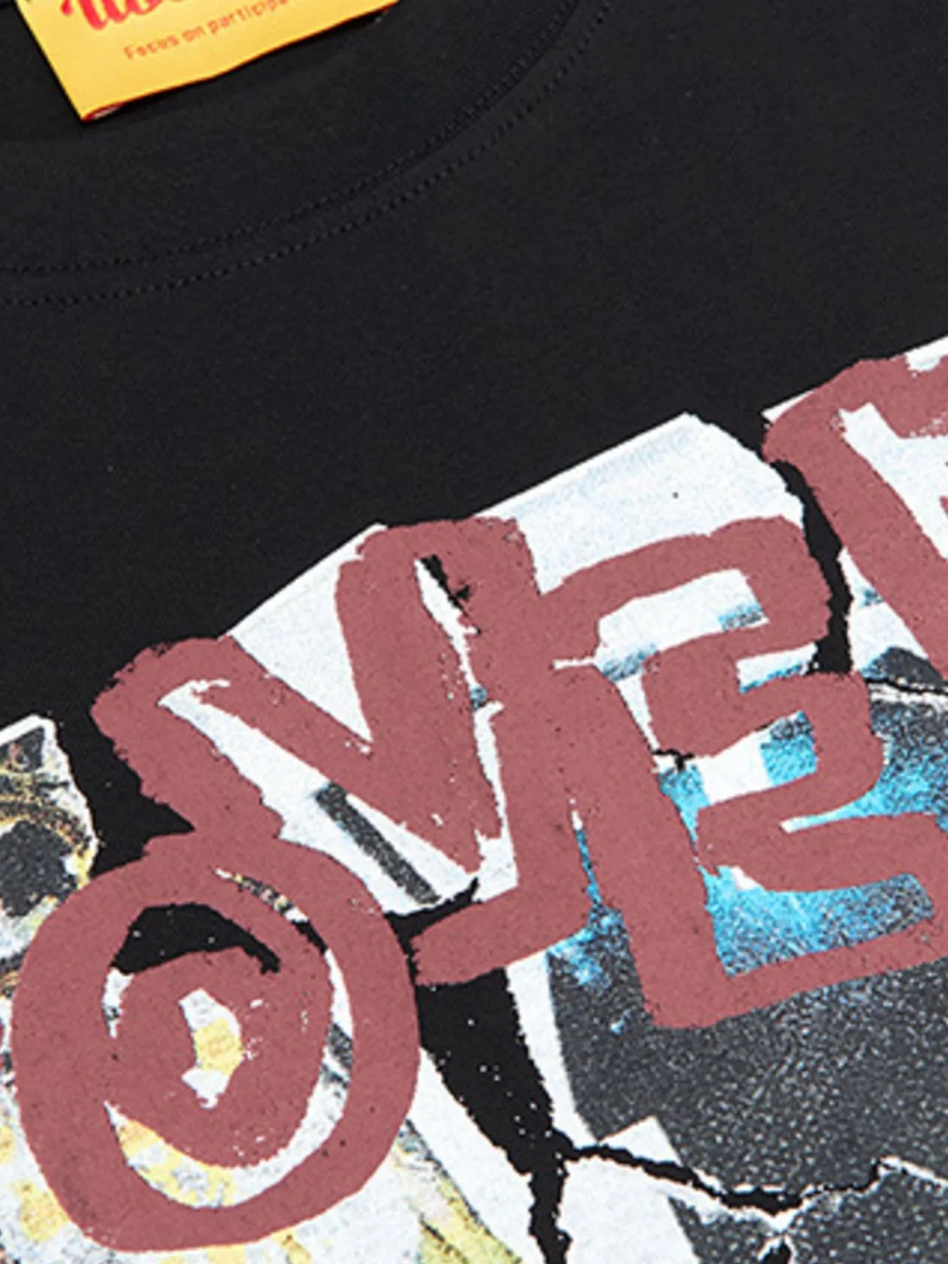 Men's Graphic Short Sleeve Oversized T-Shirt Trendsi