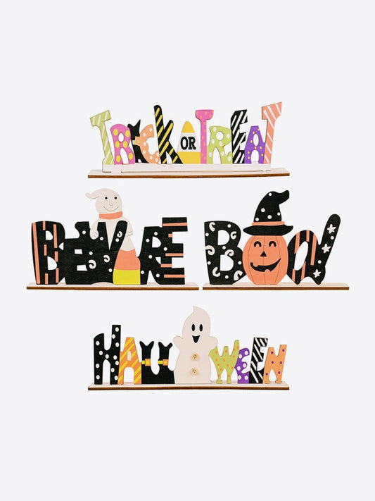 Assorted 2-Piece Halloween Element Ornaments Trendsi