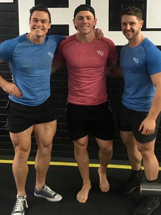 Men's Round Neck Short Sleeve T-Shirt Trendsi