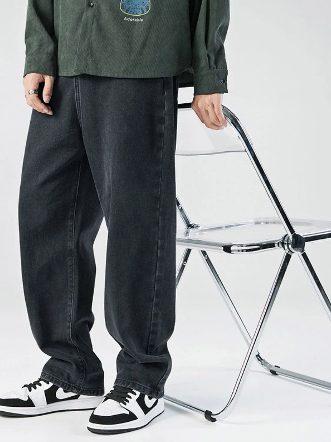 Men's Plus Size Loose Fit Jeans