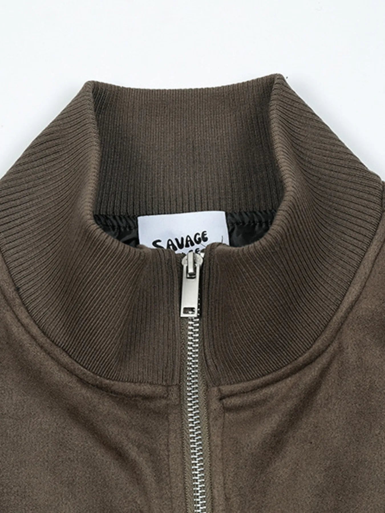 Men's Zip Up Long Sleeve Jacket Trendsi