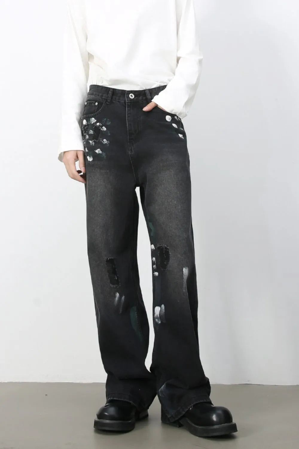 Men's Paint Loose Jeans