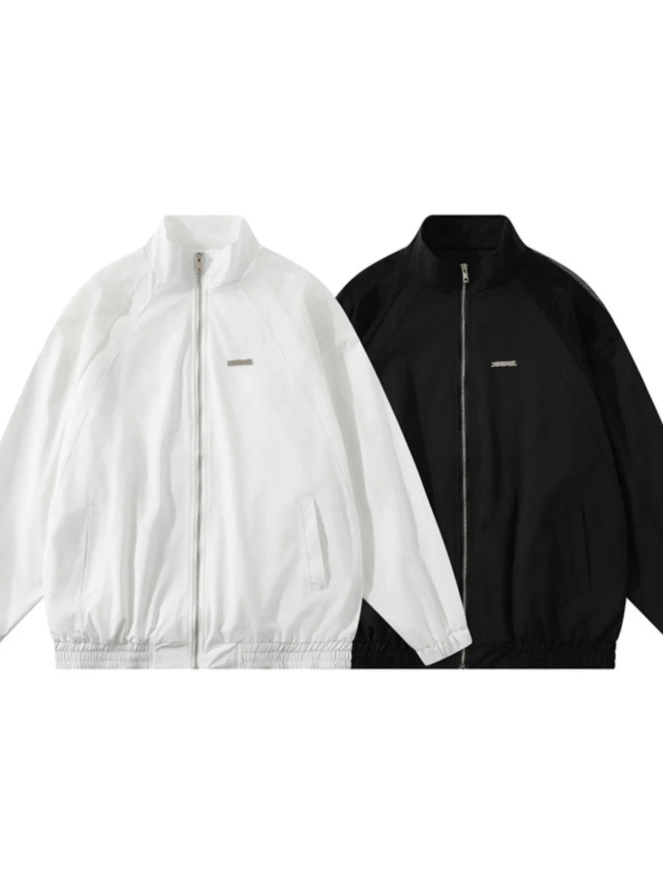 Men's Zip Up Long Sleeve Jacket Trendsi