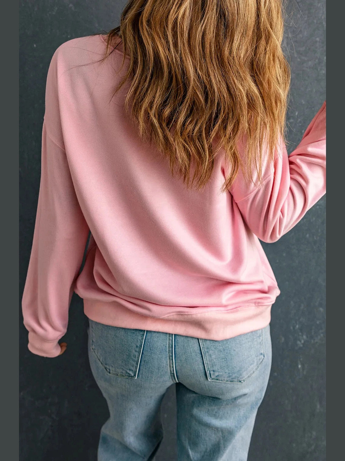 NicholesGifts Women MERRY CHRISTMAS Long Sleeve Sweatshirt NicholesGifts