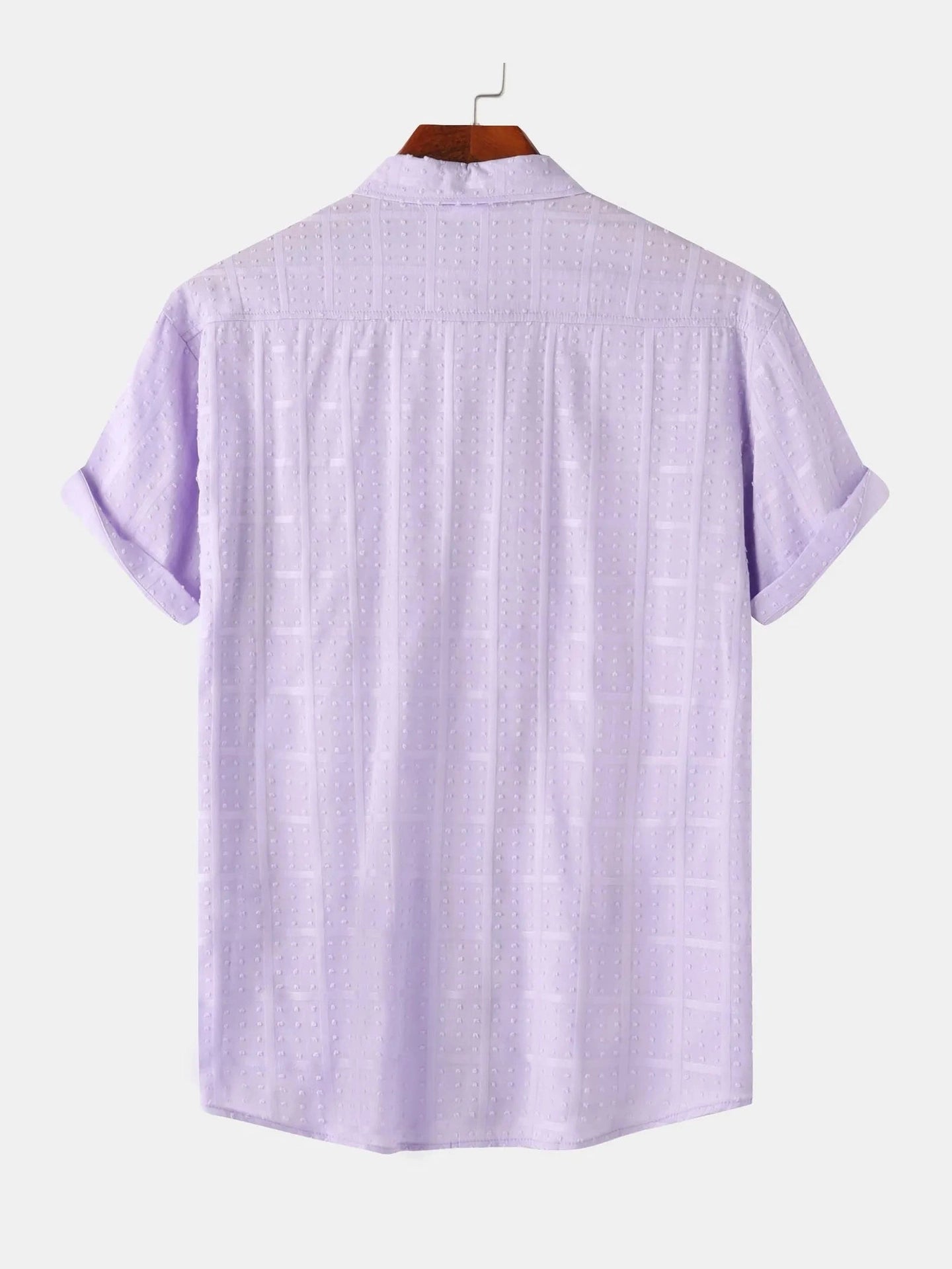 Men's Casual Short Sleeve Button Down Shirt NicholesGifts