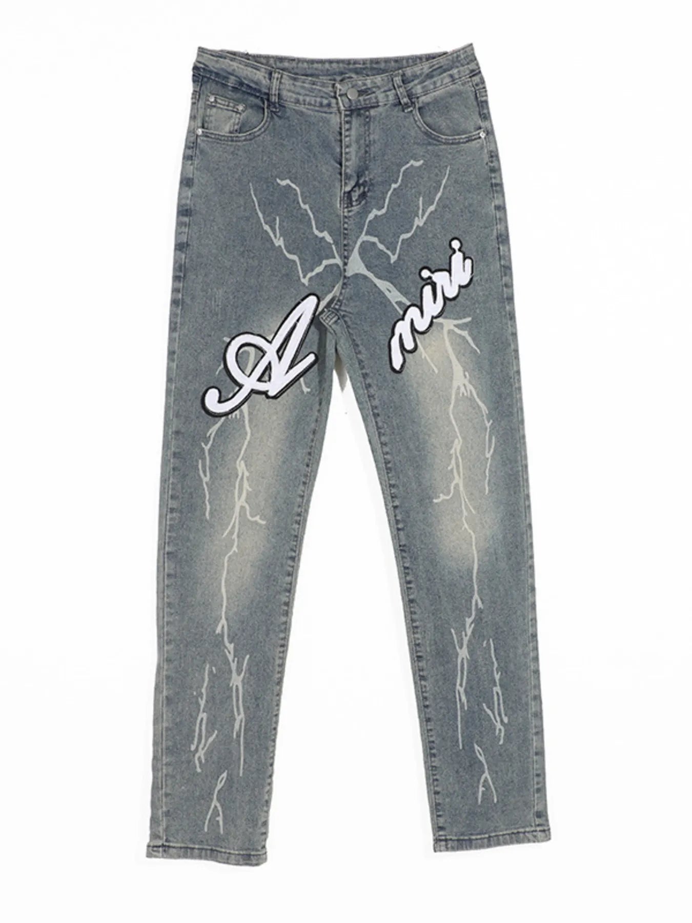 Men's Full Size Slim Fit Jeans Plus Size Trendsi